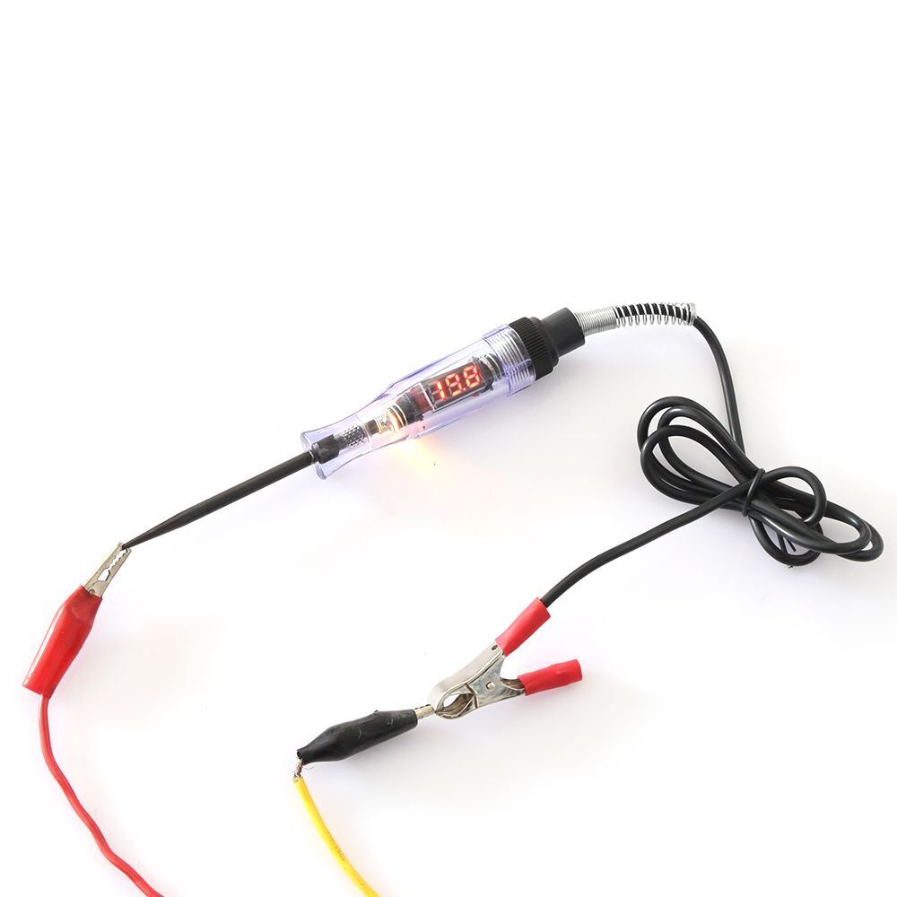 Tool LED Light Car Electric Voltage Test Pen  Tester Digital LCD Probe Detector
