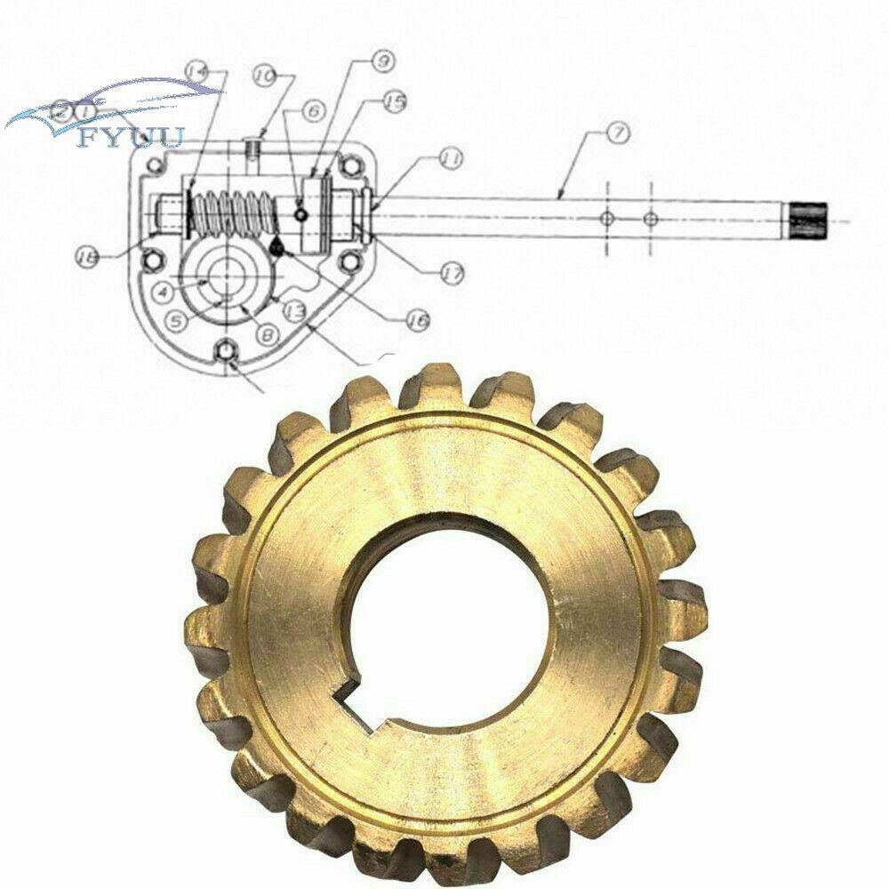 For MTD 917-04861 20T Worm Gear 3/4'' For Bolens Craftsman Troy-Bilt Cub Cadet
