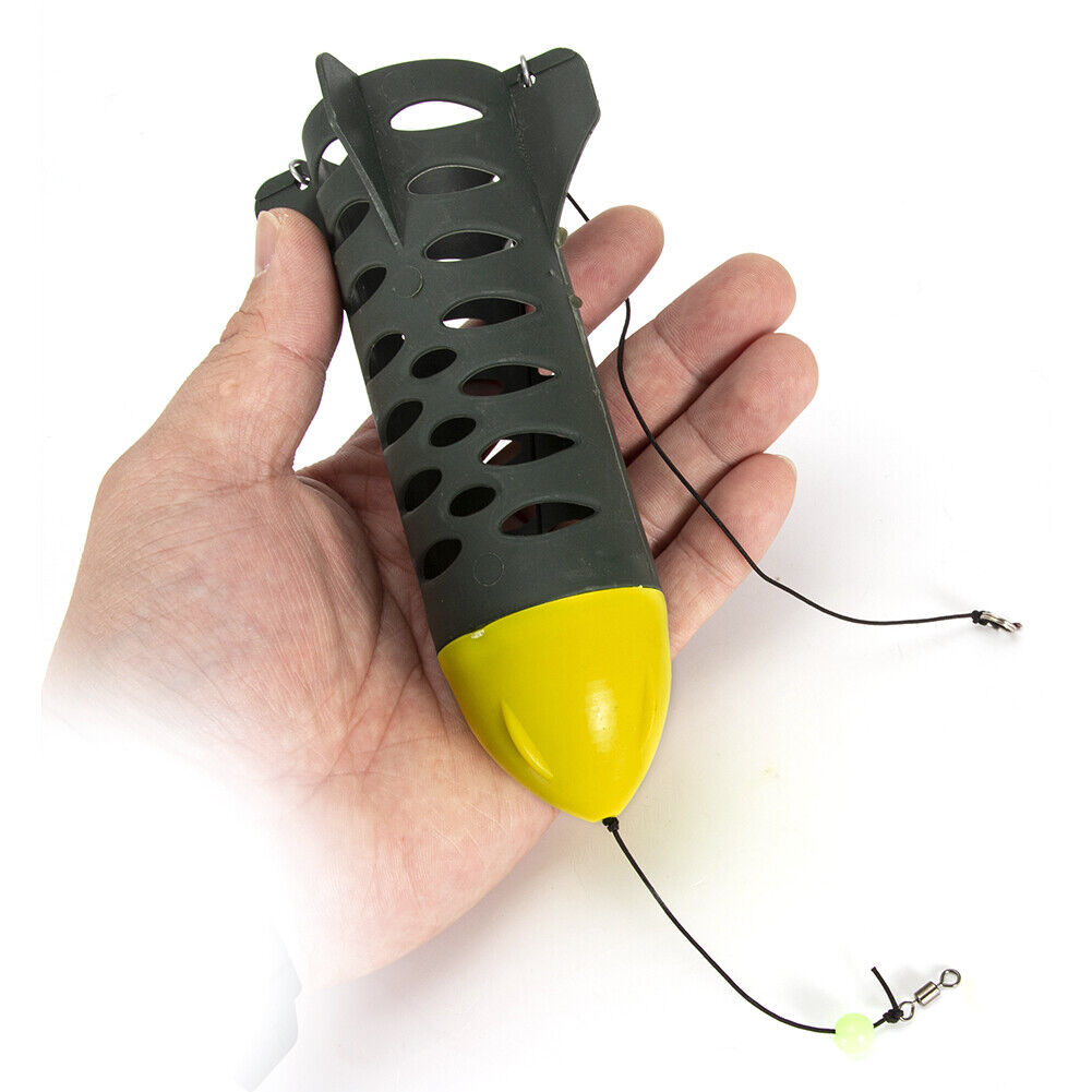 Pellet Bait Cage Trap Basket Lure Feeder Holder Thrower Carp Fishing Tackle