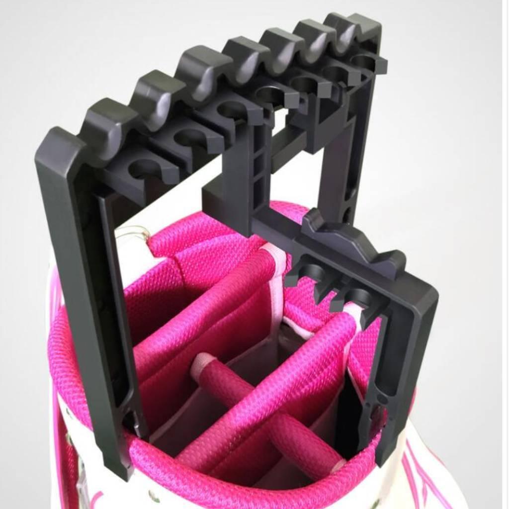 Golf Club Organizers Iron Putter Protector Putting Tool 9 Iron Club Holder