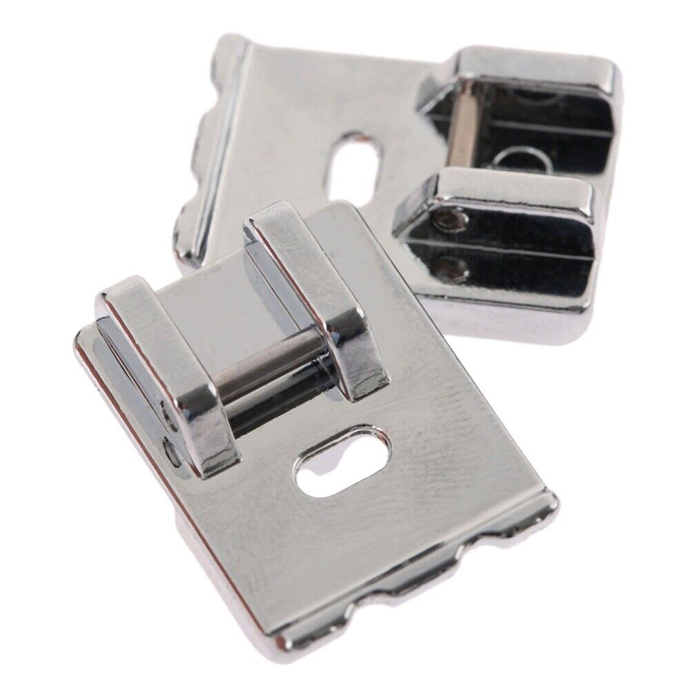 Stainless Steel Double Welting Cording Piping Foot Feet For Juki Singer Brother