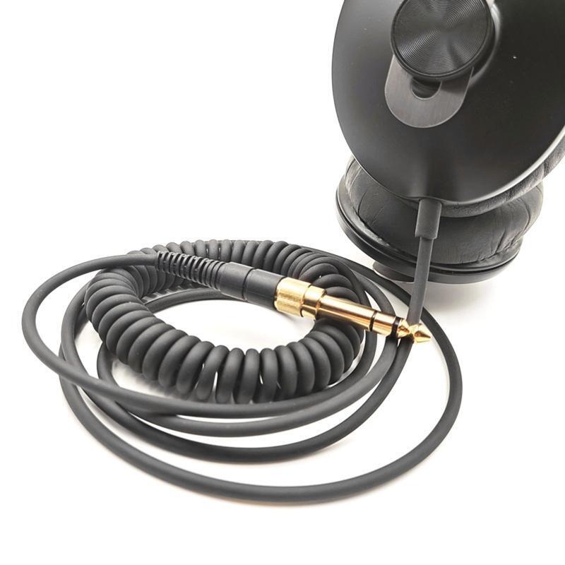 Coiled Audio Cable Cord 6.35mm Adapter for Momentum,Momentum 2.0 HD4.30 HD400S