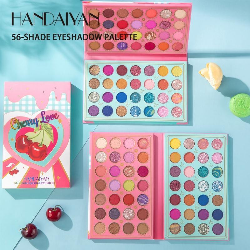 Eyeshadow Palette 56 Colors High Pigmented Makeup Palette Shimmer Easy To Blend