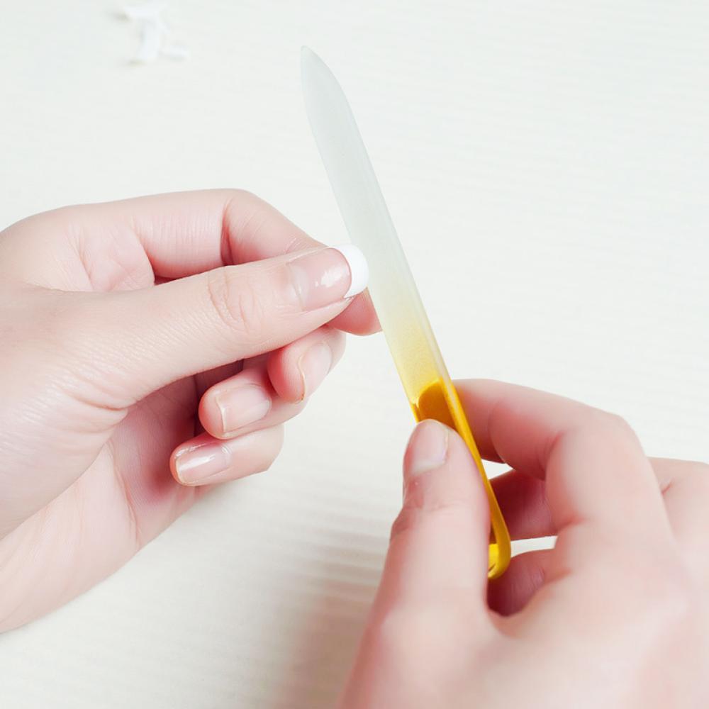 Hot Sell Durable Glass Tool Manicure Device Crystal Nail File Buffing