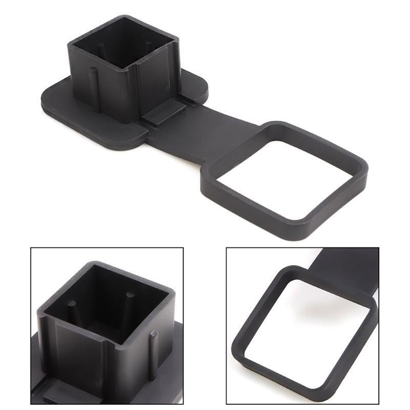2 Inch Rubber Hook Tube Cap Car Plug Cover Dustproof Protector for Trailer Hook