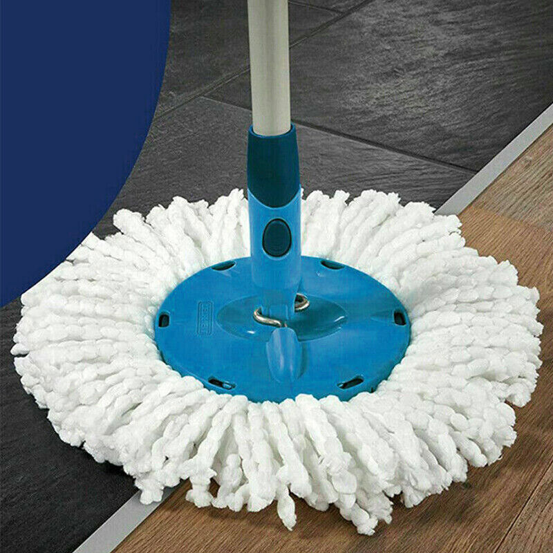 Hot 4x Easy Cleaning Microfiber Mop Refill Heads Kit Spin Mop 360°