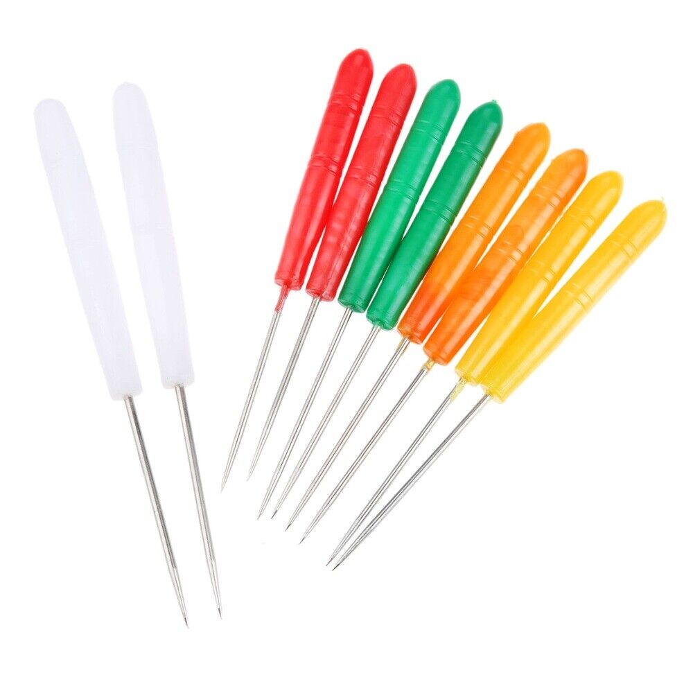10pcs Sewing Awls for Wallets, Small Bags & Leathercraft Sewing Accessories