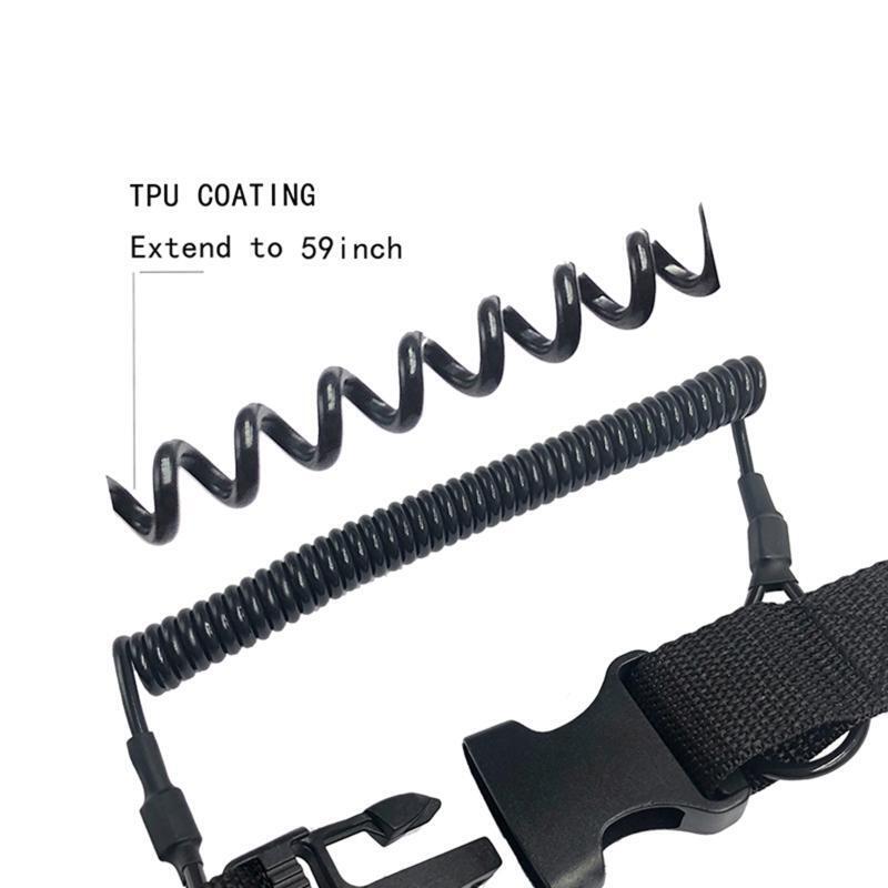 Camera Scuba Diving Lanyard Slide Lock Lanyard with Quick Release Buckle Clips