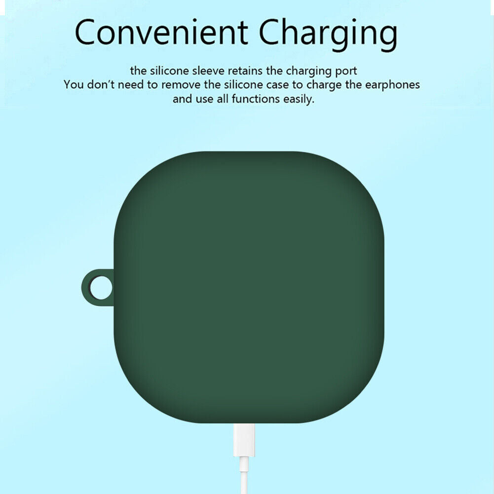 For SoundPEATS Air2/Air2+ Wireless Earphone Case Silicone Protector (Green)
