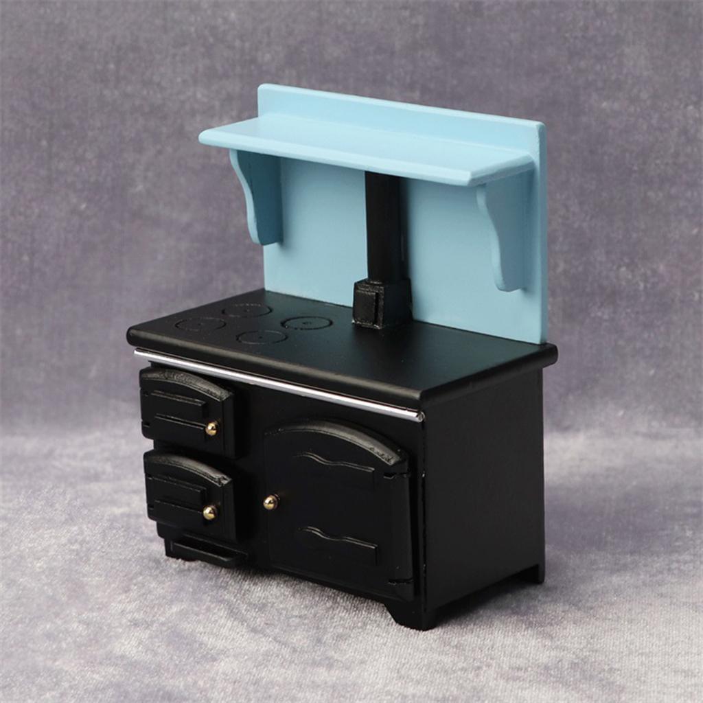 1/12 Scale  House Furniture Stove Decoration Pretend  Play