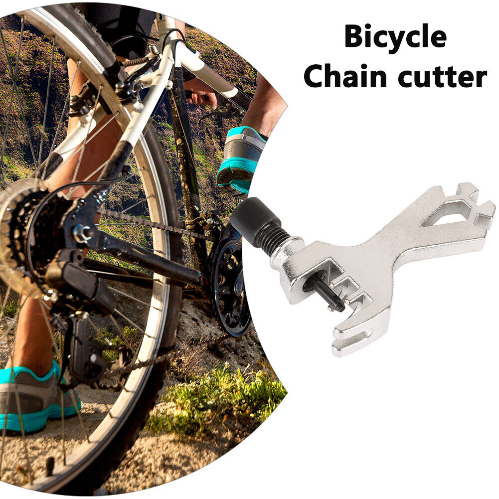 Spoke Wrench Cycling Bike Chain Breaker Cutter Bicycle Pin Remover Device