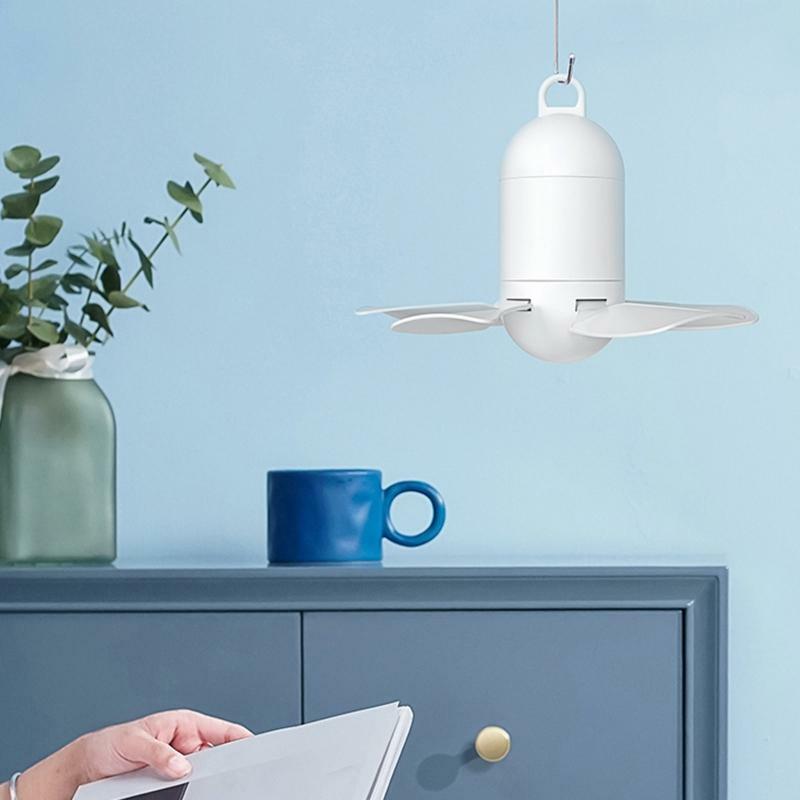 8.7inch USB Camping Fan with Switch 8000mAh Ceiling Fan Hanging Fan for Summer