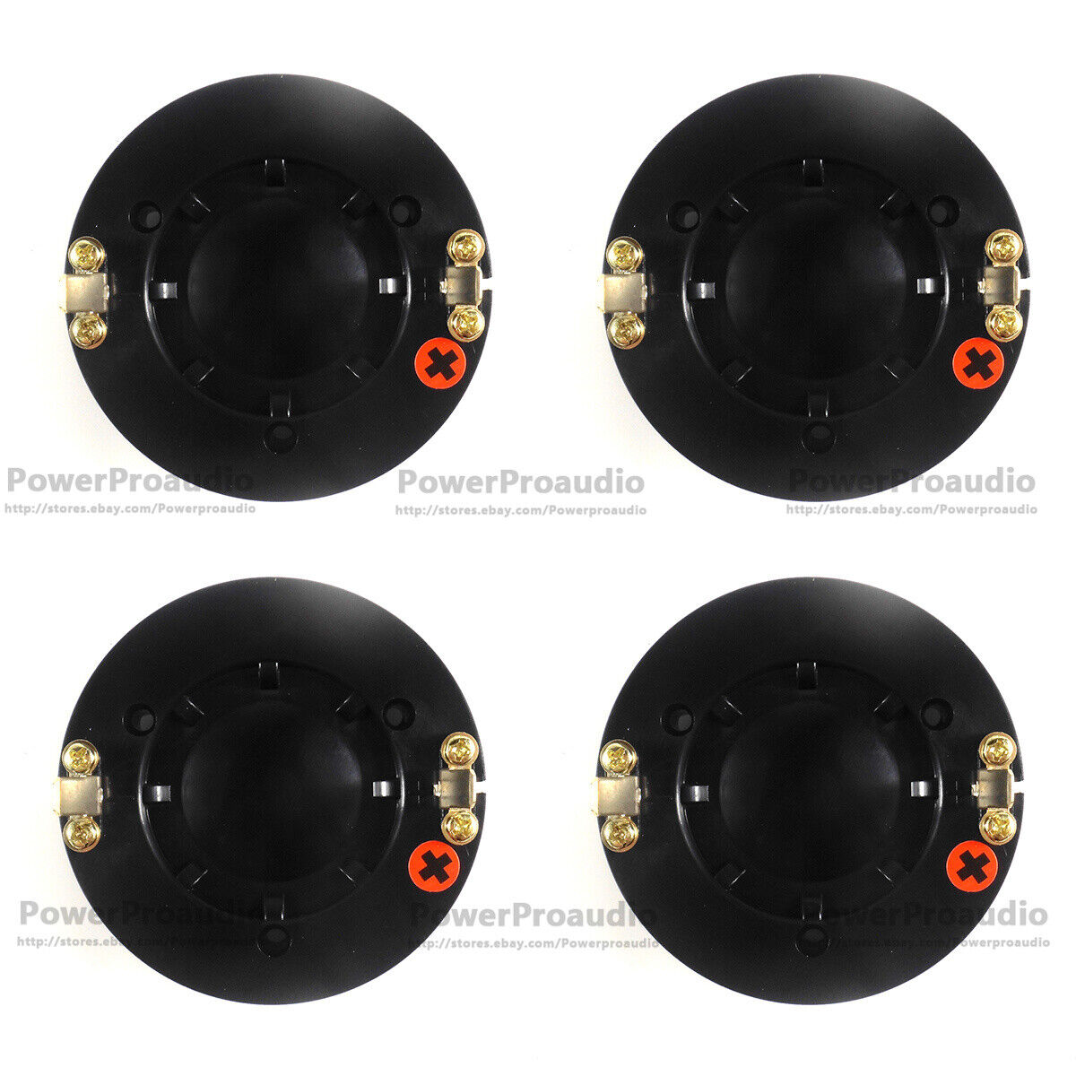 4 X Diaphragm for Behringer Eurolive 34T120H8 B114 B115 Speaker  Driver 1.35"