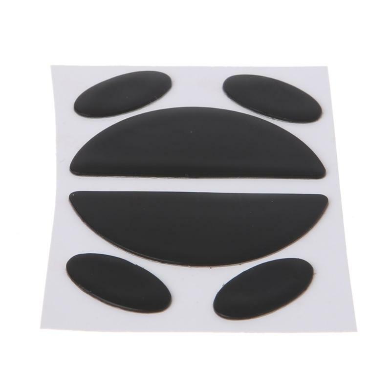 2Sets 0.6mm Thickness Replacement Mouse Feet Skates for logitech G100 G100S