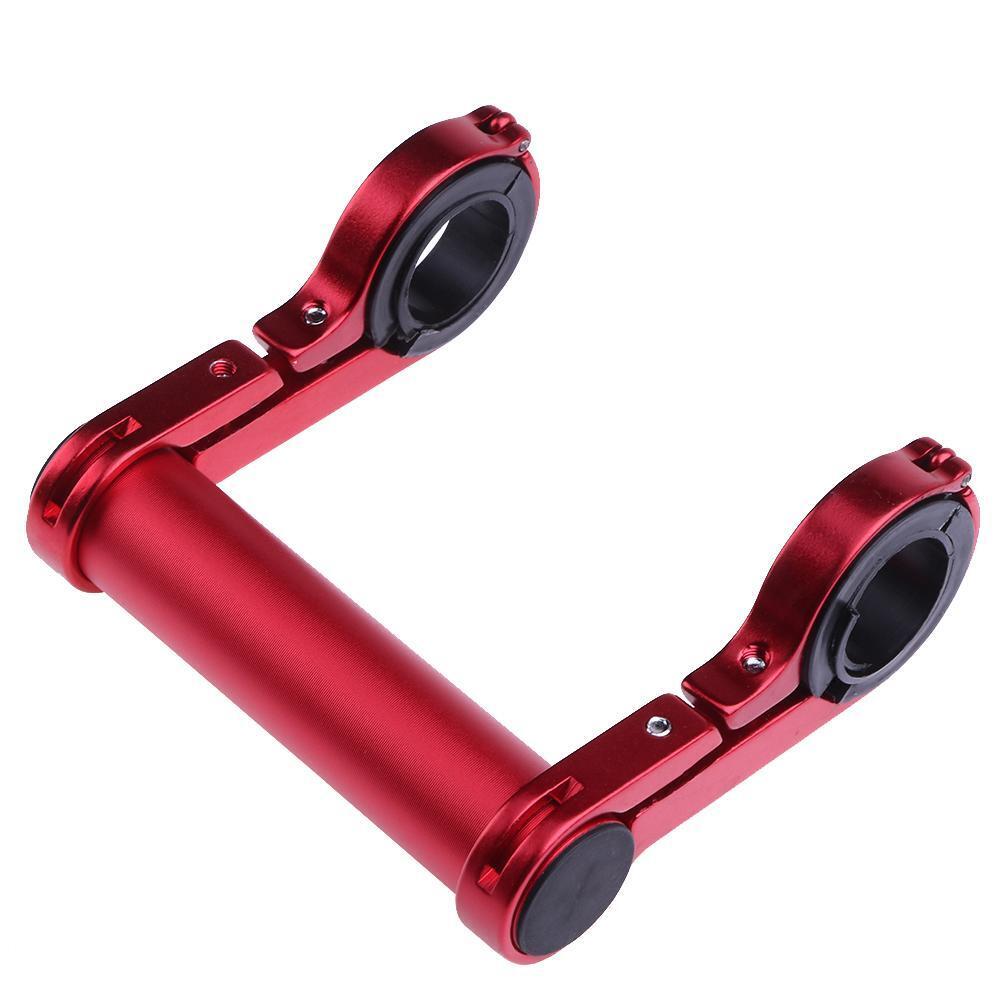 10cm Bicycle Light Holder Bike Handlebar Extender Lamp Phone Stand(Red)