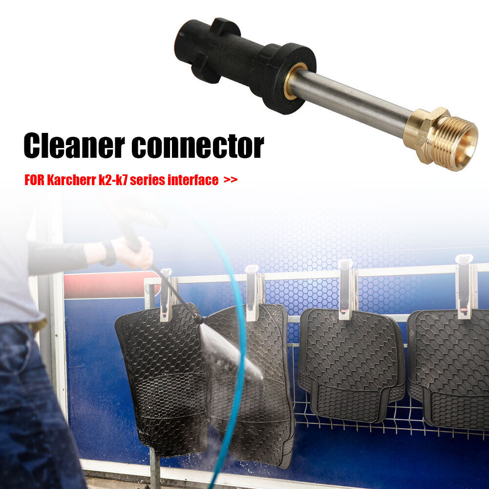 Pressure Washer Gun to M22 14mm Male Extension Adapter for Karcher K2-K7