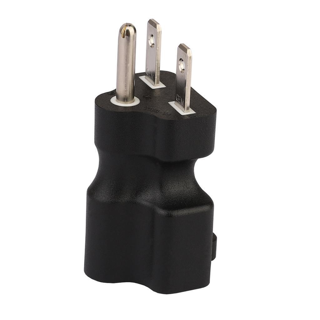 250V Nema 6-15P Male to 6-20R/15R Comb Adapter 15A to 20A Adapter