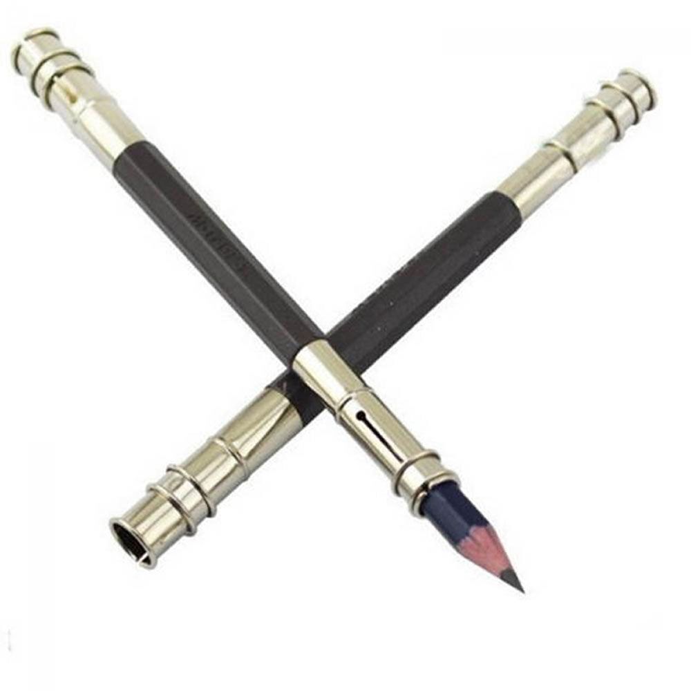 Hot Sell Adjustable Kids School Dual Head Pencil Extender Writing Tools Holder