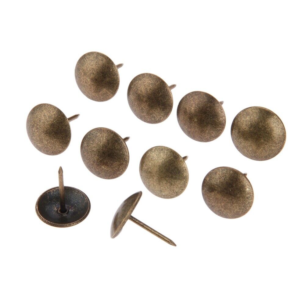 10pcs Furniture Decorative Nails Sofa Jewelry Box Upholstery Tacks Studs Pins