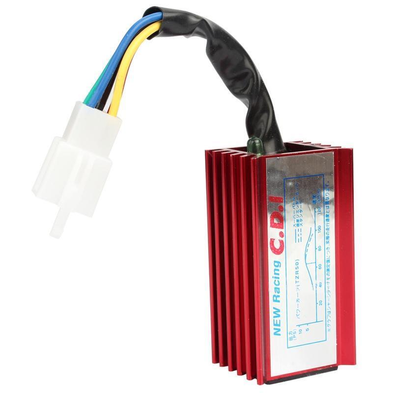5 pin Racing CDI Racing Ignition Coil Spark Plug for ATV 50cc-160cc Scooter