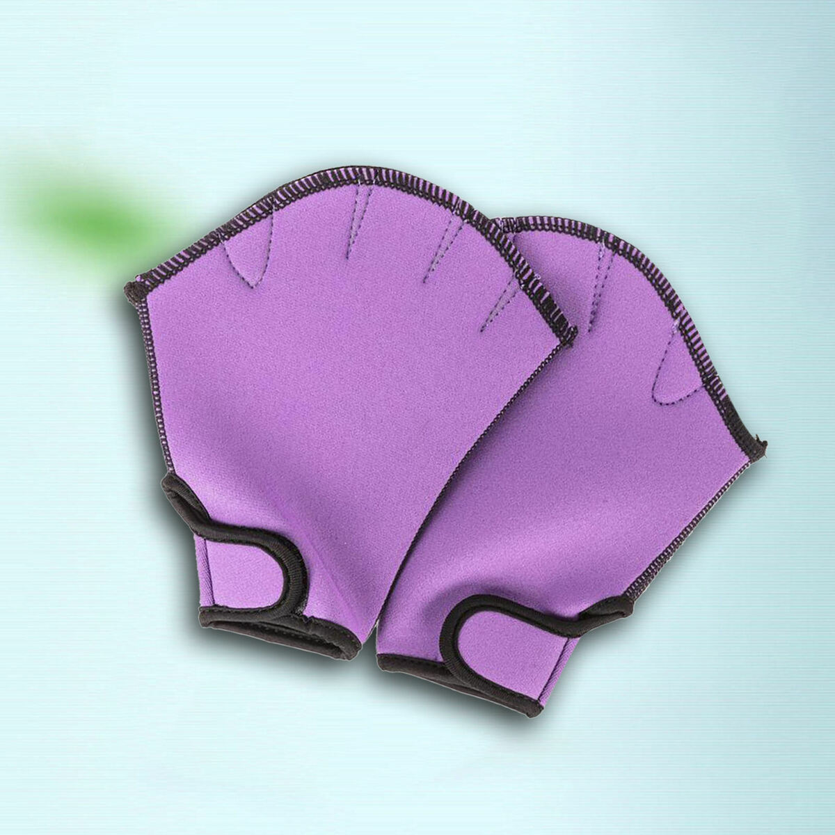 Aquatic Fitness Swimming  Webbed Pool  Training Purple M