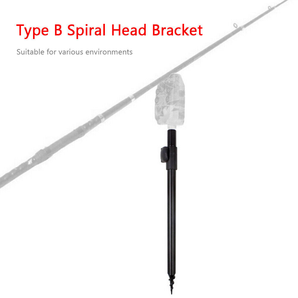 Carp Fishing Aluminum Bankstick for Buzz Bar Bite Alarm Rod Rest (60-100cm)