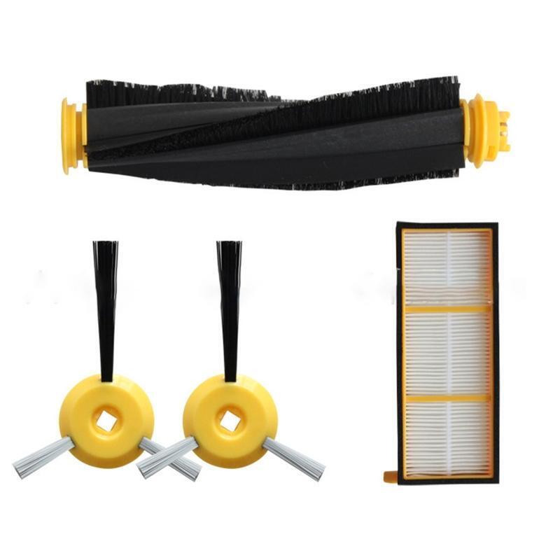 for Shark RV700 RV720 RV750 Replacement Kit 1Roller Brush 1Filter 2Side Brushes