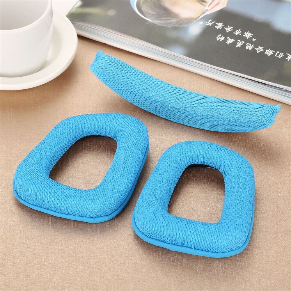 1×Replacement Headband & Earpads For Logitech G35 G930 G430 F450 Headphones