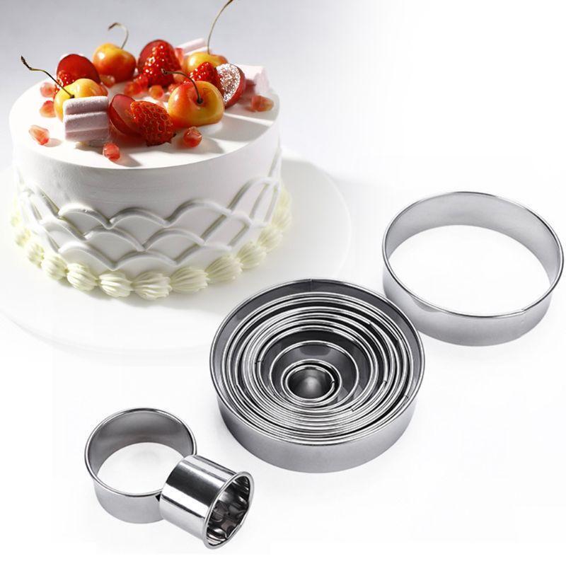 Biscuit Cutters Round Shaped Stainless Steel Material Circle Round Cookie Cutter