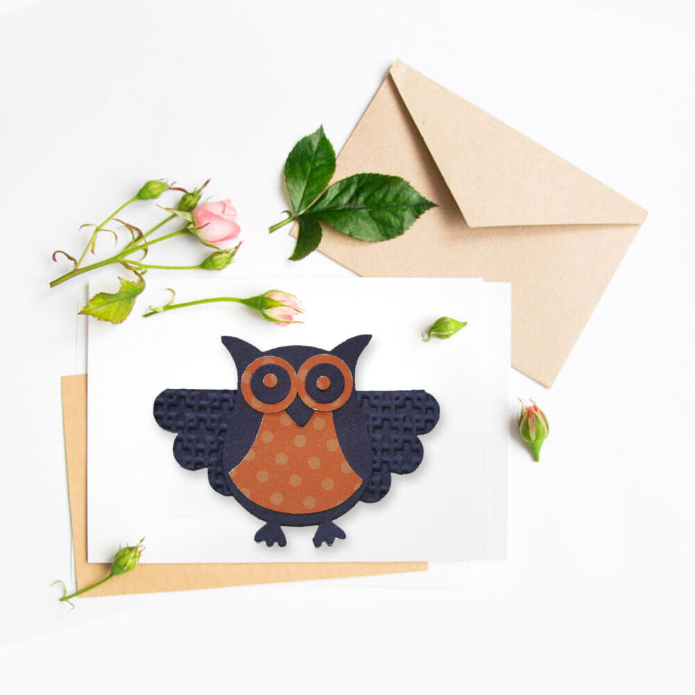 Owl Metal Cutting Dies for DIY Scrapbooking Decorative Embossing Die Cuts