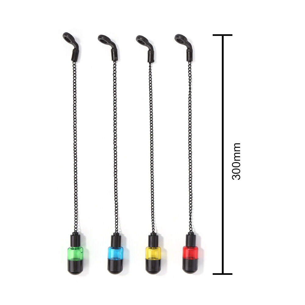 Fishing Alarms Swing Sling Chain Carp Fish Pole Bite Indicator (Blue)