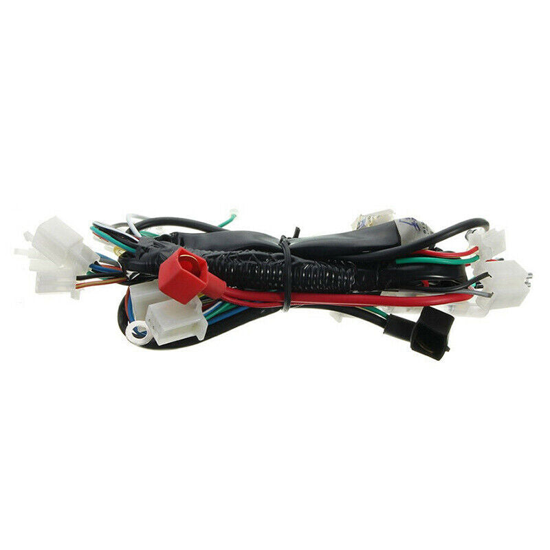 Electric Start Wiring Loom Harness Fit For 47cc 49cc 50cc 110cc 125cc Motorcycle