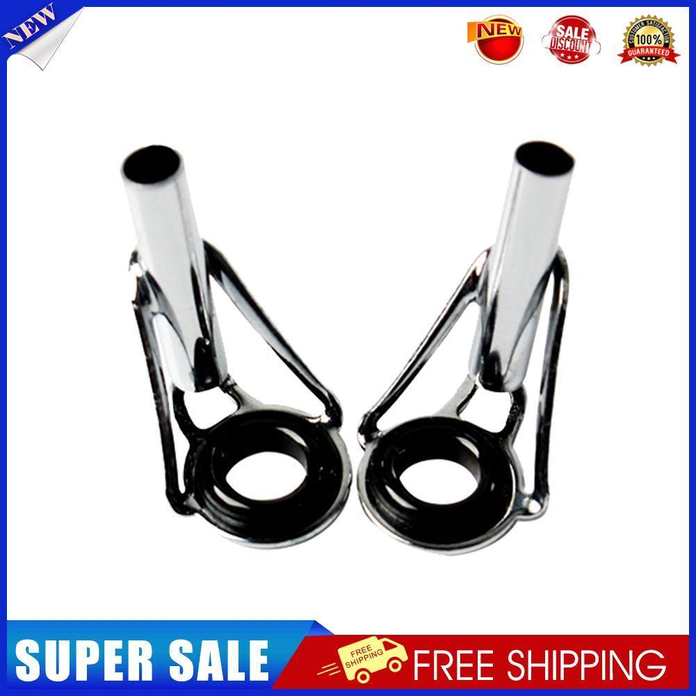 Fishing Rod Tip Guide Top Rings Eye Rings Fish Pole Repair Part (8 X 2.6cm)