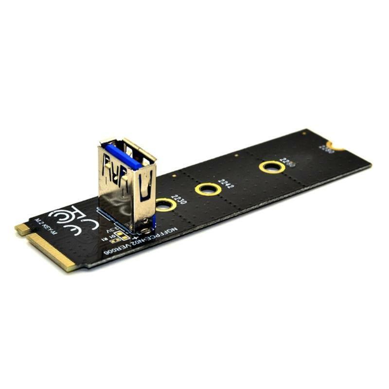 M.2 to PCI-E X16 Ngf Slot Adapter Riser Card NVME Graphics Card Extension Cable