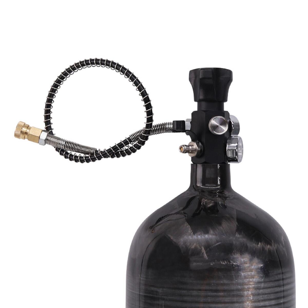 Charging Valve Alloy Air Fill Station Refill Adapter for Fire Fighting Tank
