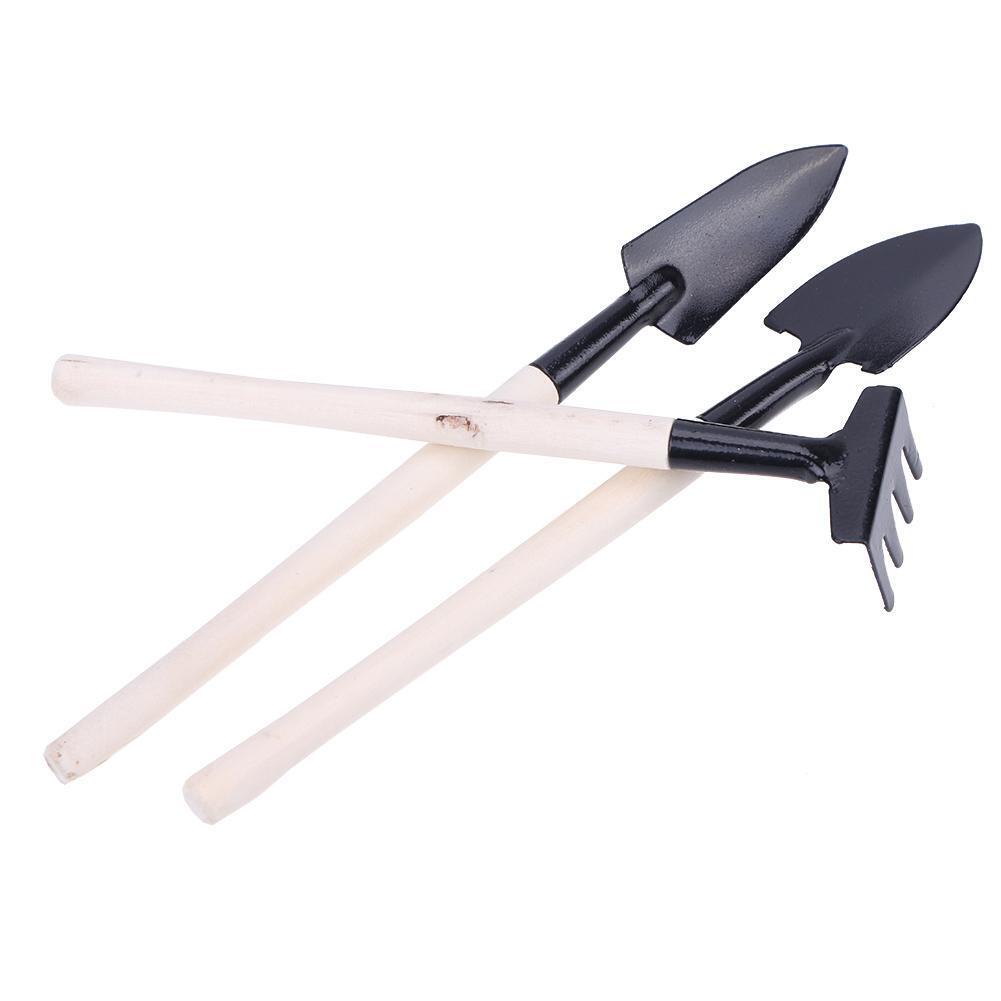 3pcs/set Gardening Tools Mini Shovel Harrow Spade for Potted Plant Flowers