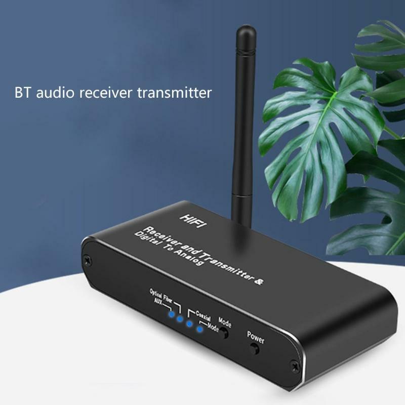 Digital Audio Transceiver Converter Wireless 3.5mm Aux Coaxial Adapter