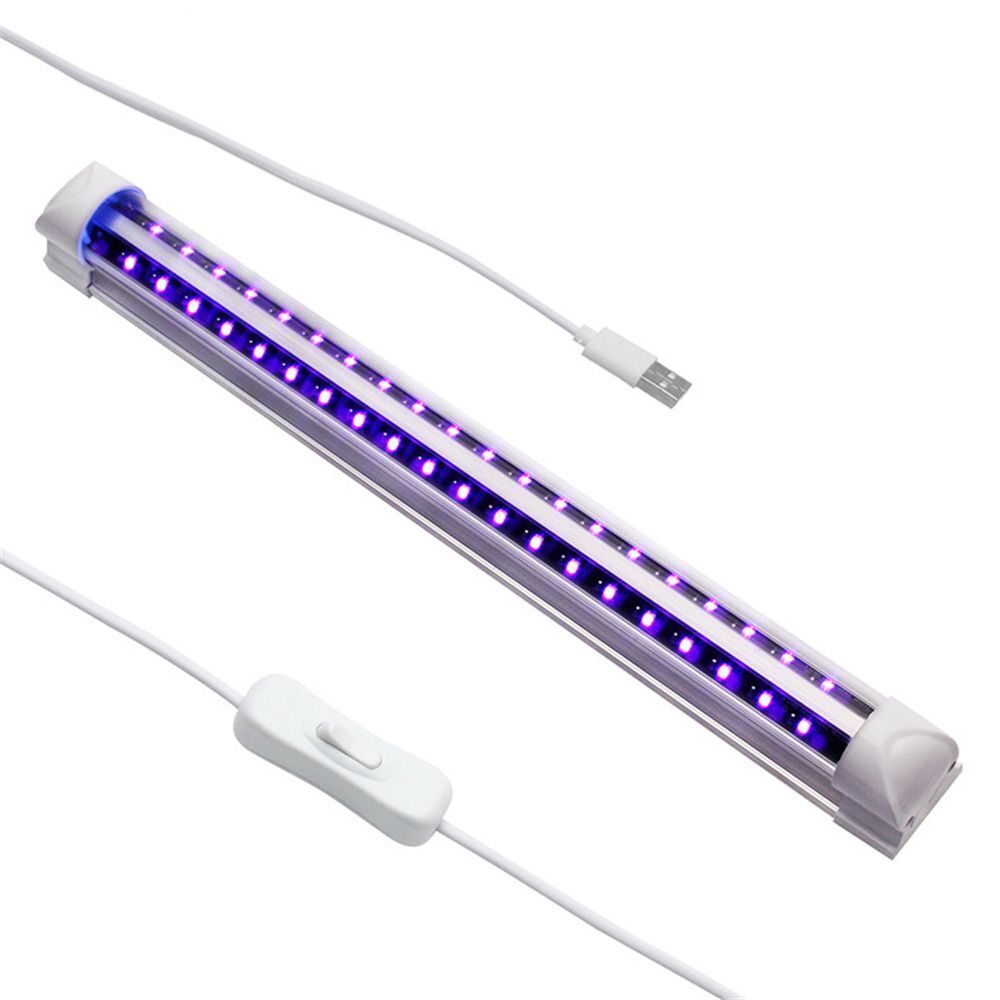 Party Fluorescent Lamp Ultraviolet Strip 40 Leds U SB Tube Light Bar Lamp