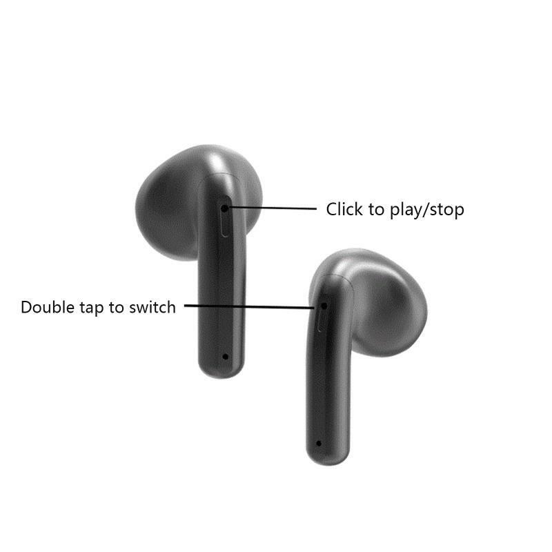 Bluetooth-compatible5.1 Earphone Waterproof Headphone with Charging Cases