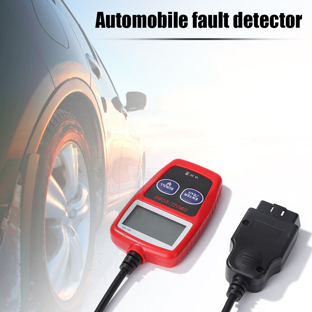 MS309 Digital LCD Display OBD2 Scanner Analyzer OBDII Auto Car Code Reader
