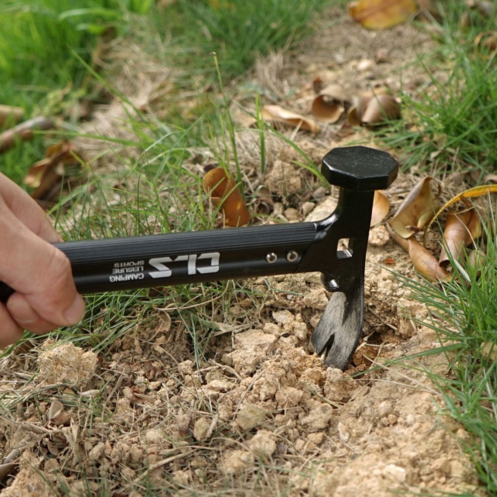 Aluminum Alloy Handle Tool Hammer Ground Nail Hammer Camping Hammer