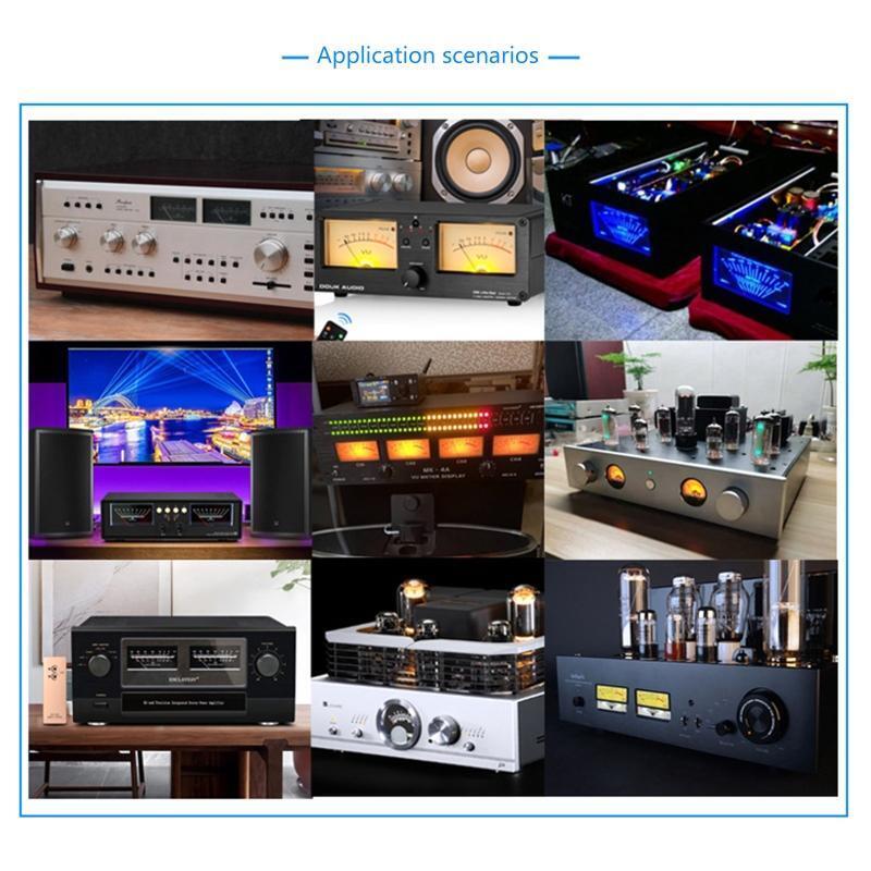 High Sensitivity VU Meter Audio Volume Meter Ammeter for DIY Recording Studio