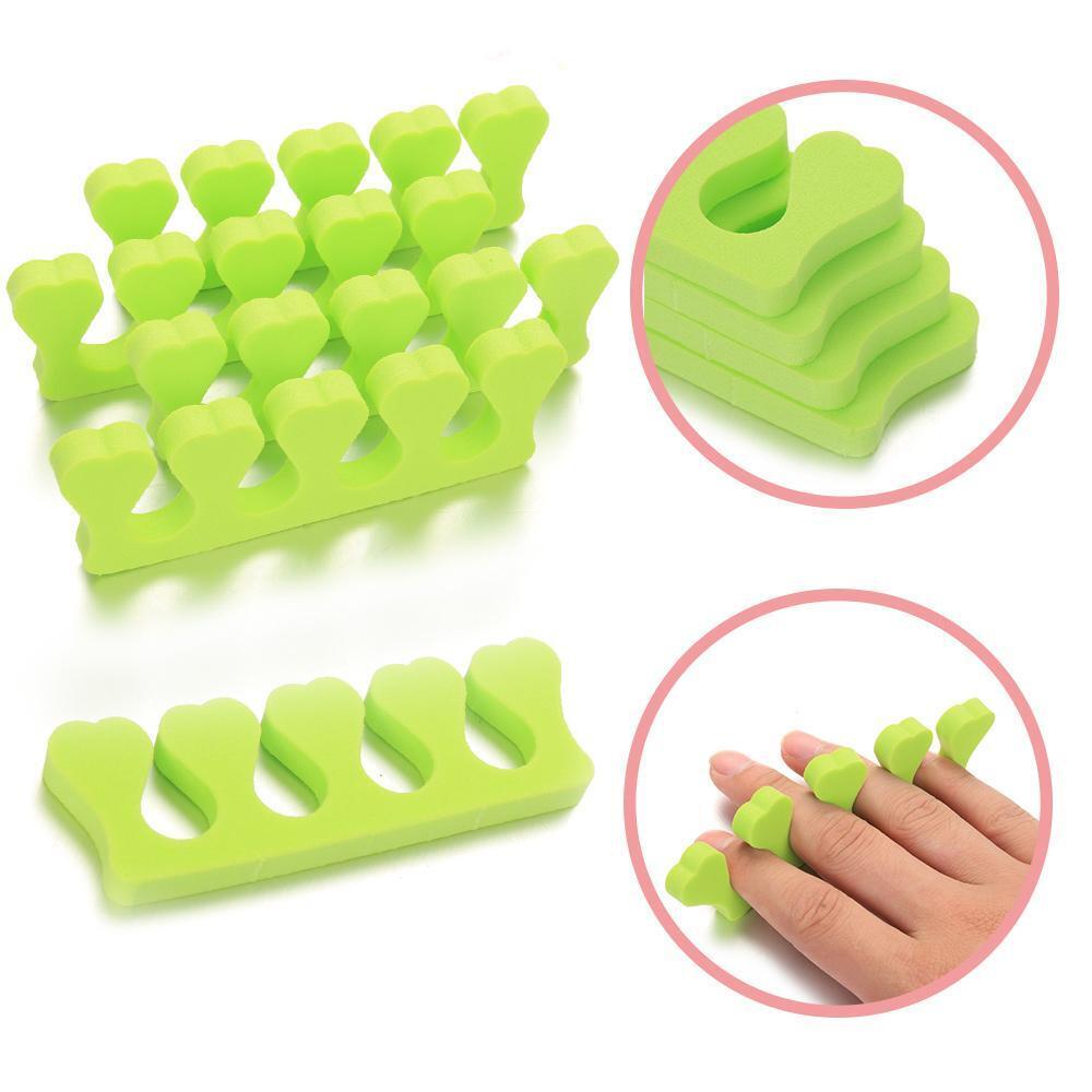 Manicure Soft Nail Art Tools Finger Toe Separator Sponge Foam Nail Care