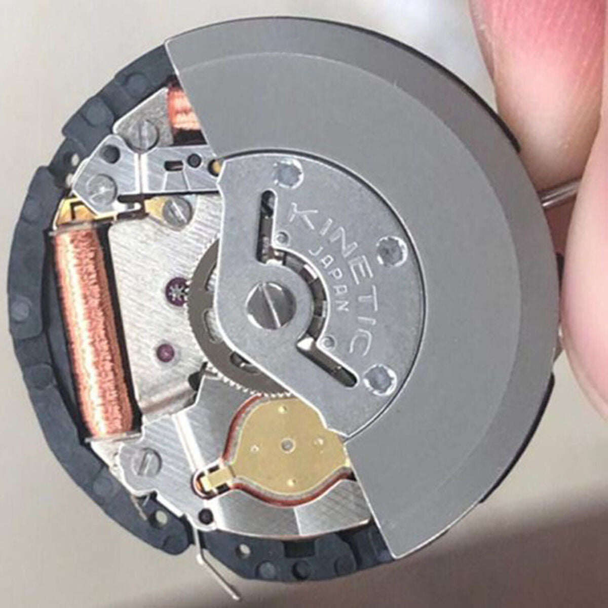 For 5M65A Watch Movement Japan Kinetic Date Watch Movement Single Calendar A2UK