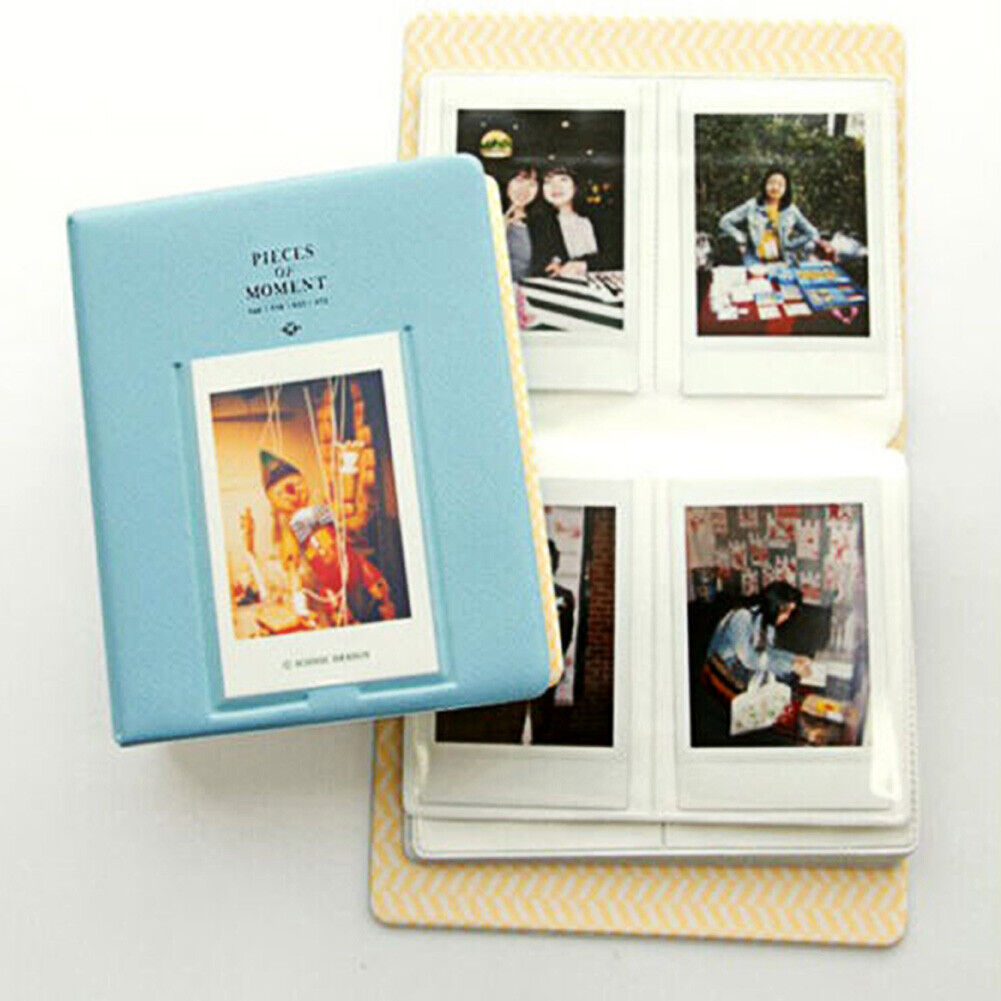 New 64 Pockets Album Case Storage Polaroid Photo FujiFilm Instax Mini Film