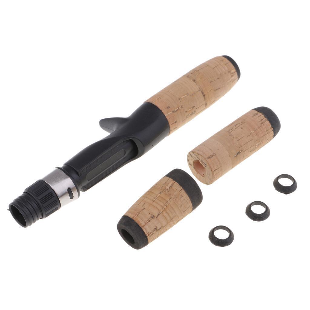 Fishing Rod Handle Universal Replacement Fishing Rod Cork Grip and Reel Seat