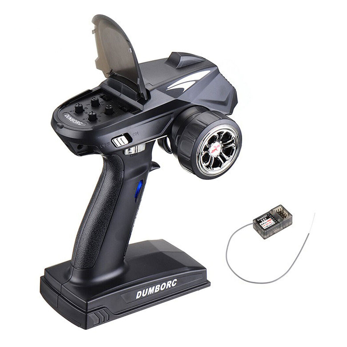 RC X6 2.4G 6CH Remote Control Transmitter for RC Car Boat Tank with X6F Receiver