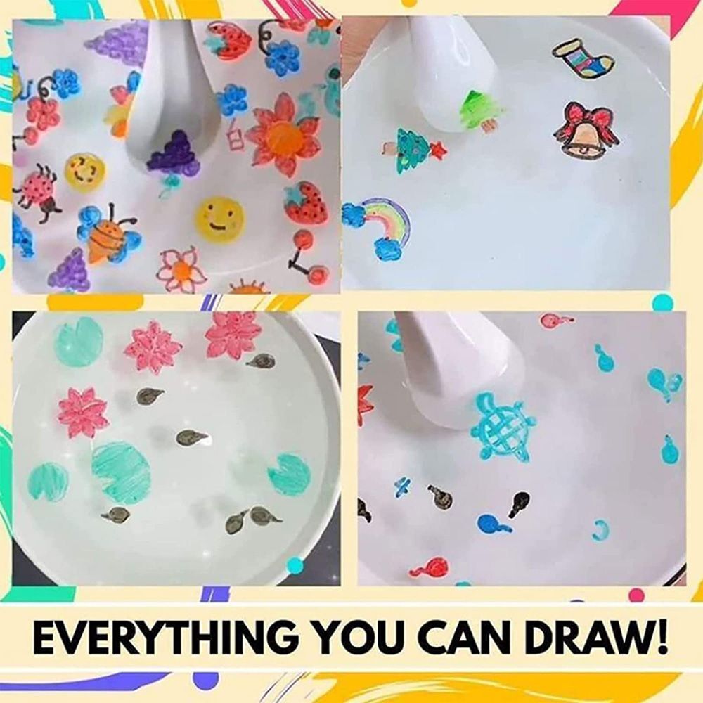 Magical Water Painting Pen Colorful Mark Pen Whiteboard Markers Doodle Pen
