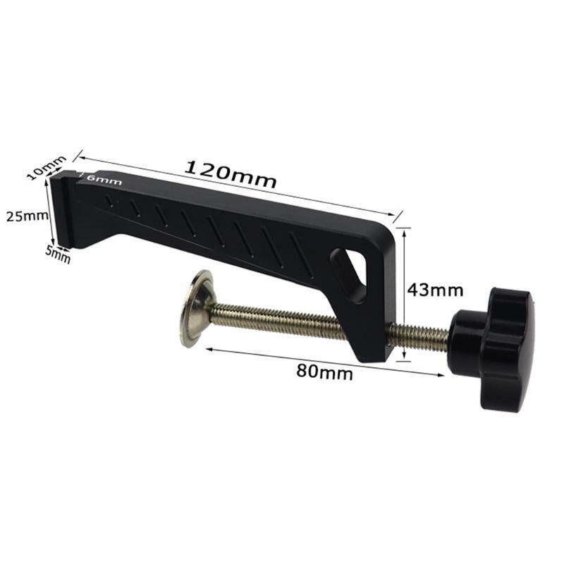 45 Type T-Track Slot Fixing Clips G Clamp for Wooden Table Funiture Woodworking