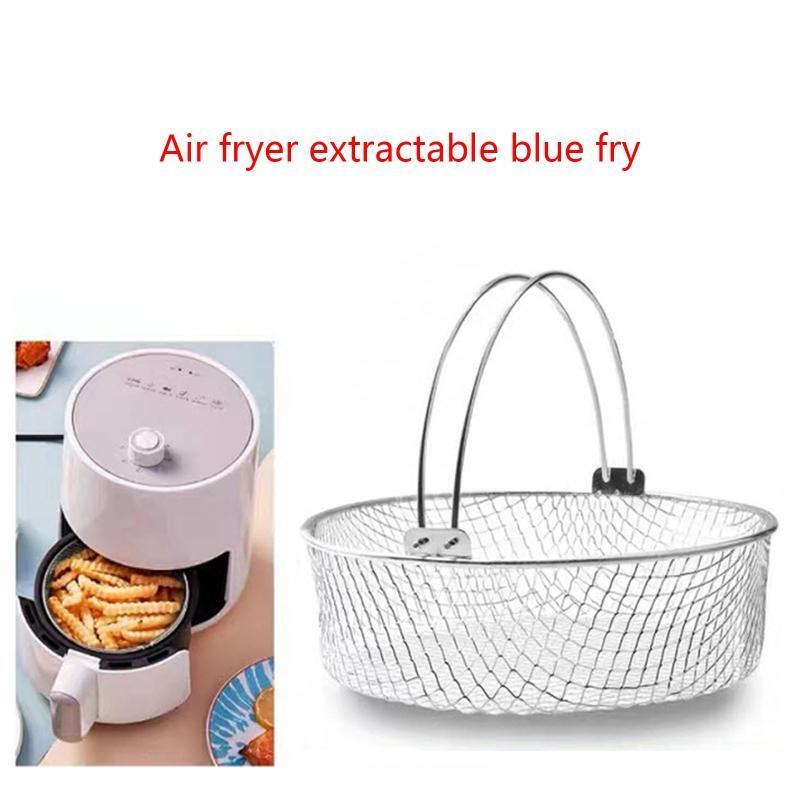 Air Fryers Filter Basket with Handle Steamer Basket ?for Instant-Pot 8 Inch